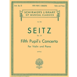 Seitz, Pupil's Concerto No. 5 in D Major, Violin