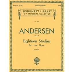 Andersen Op. 41 Eighteen Studies for Flute