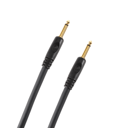 D'addario PW-S-03 3 ft Custom Series TS Speaker Cable, 1/4" to 1/4"