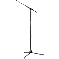 K&m 21080.500.55 Mic Stand w/ Telescoping Boom - Lighter Weight