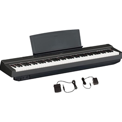 Yamaha P125AB 88-Key Digital Piano w/ Sus Pedal, Black