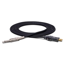 Hosa USQ-110 USB Guitar Cable, 10' Clearance
