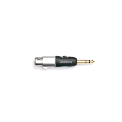 D'addario PW-P047AA 1/4 Inch Male Balanced to XLR Female Adaptor