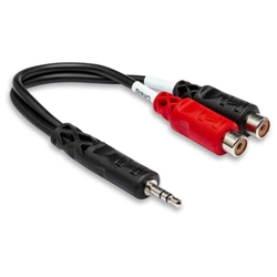 Hosa YRA-154 Rca Adaptor