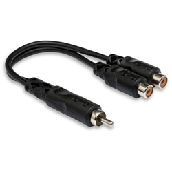 Hosa YRA-104 Rca Adaptor