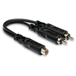 Hosa YRA-105 Rca Adaptor