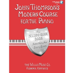 John Thompson's Modern Piano, Second Grade Book w/ CD