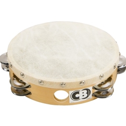 Cb Percussion 4034 8" Tambourine, Double Row w/ Head