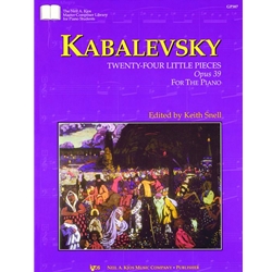 Kabalevsky, 24 Little Pieces, Op 39, Piano