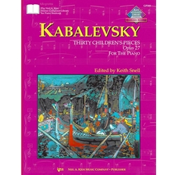 Kabalevsky, 30 Children's Pieces, Op 27, Piano