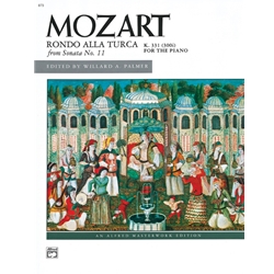 Mozart, Rondo Alla Turca from Sonata No. 11, Piano