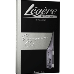 Legere Clarinet Reed, European Cut