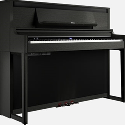 Roland LX-6-CH LX Upright Digital Piano, Charcoal Black