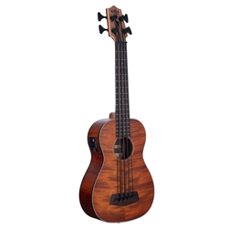 Kala UBASS-EM-FS UBass, Exotic Mahogany Fretted w/Bag